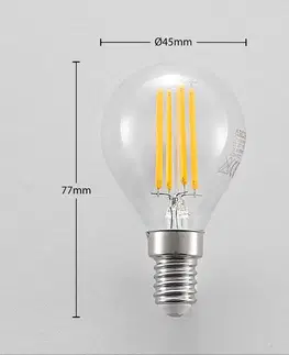 Stmívatelné LED žárovky Arcchio LED žárovka E14 P45 4W 2.700K čirá 3 st.