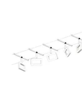 Lankové systémy osvětlení Paulmann Paulmann Frame LED lankový systém 5 zdrojů bílá