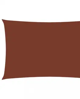 Stínící textilie Stínící plachta obdélníková 6 x 8 m oxfordská látka Dekorhome Žlutá