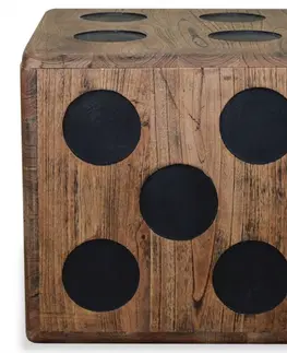 Úložné boxy Úložný box dřevo Dekorhome