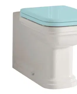 Záchody KERASAN WALDORF WC kombi mísa 40x68cm, spodní/zadní odpad, bílá 411701