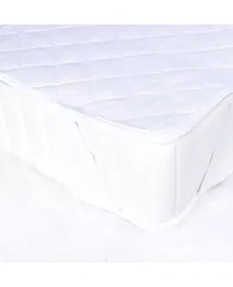 Chrániče na matrace Matracový chránič, OLESIA se zátěrem PUR, bílý 140 x 200 cm