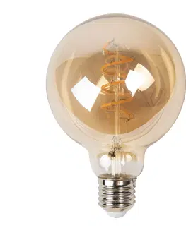 Žárovky Žárovka Antique LED Bulb Spiral - Ø 9*14 cm E27/3W Clayre & Eef LP103
