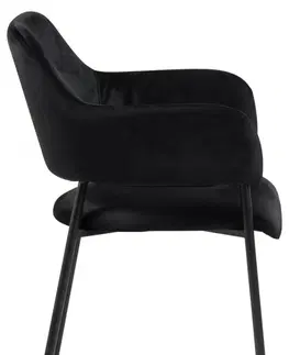 Židle Actona Designová židle Lima černá