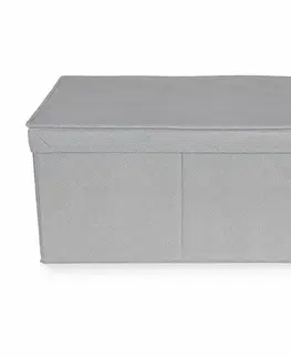 Úložné boxy Compactor Skládací úložný kartonový box Wos, 40 x 50 x 25 cm, šedá
