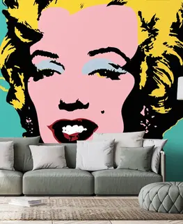 Pop art tapety Tapeta ikonická Marilyn Monroe v pop art designu