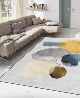 Koberce a koberečky Conceptum Hypnose Koberec ALHO Stains II 160x230 cm šedý