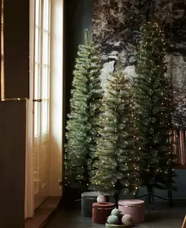 Umělý vánoční stromek Sirius LED stromek Alvin pro interiér i exteriér, výška 210 cm