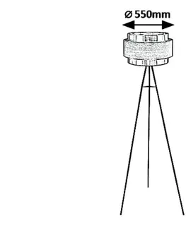 Moderní stojací lampy Rabalux stojací lampa Basil E27 1x MAX 40W saténová chromová 5385
