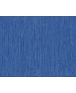 Závěsy Výprodej Dekorační látky, Blackout Žihaný 150 cm, modrý