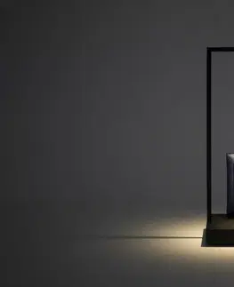 Designové stolní lampy Artemide Curiosity 36 - s koulí - černá / hnědá 0175010A