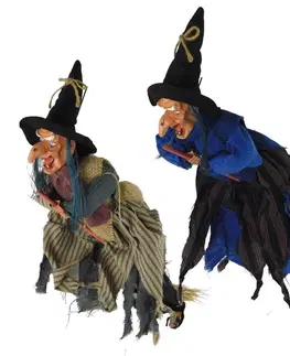 Sošky, figurky - postavy PROHOME - Čarodějnice se světlem+zvukem různé barvy