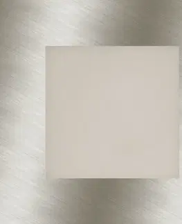 Vestavná svítidla do stěny HEITRONIC LED Panel 107x107mm teplá bílá stříbrná 27635