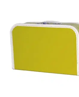 Boxy na hračky KAZETO - Kufřík 35cm žlutý