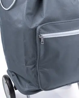 Nákupní tašky a košíky nákupní taška na kolečkách CARGO šedá
