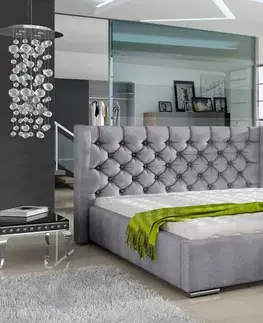Designové postele Confy Designová postel Elsa 180 x 200 - různé barvy