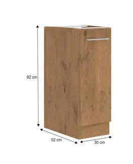 Kuchyňské linky Spodní skříňka s výsuvným košem VEGA D30 CARGO BB Tempo Kondela