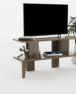 Obývací stěny a sestavy nábytku Televizní stolek LAGOMOOD ořech
