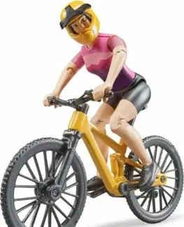 Hračky BRUDER - 63111 Cyklistka na horském kole