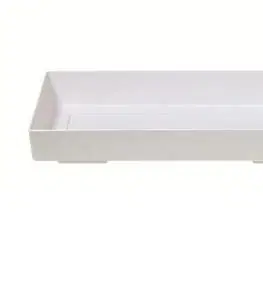 Květináče a truhlíky Prosperplast Miska pod truhlík ARGO bílá, varianta 80 cm