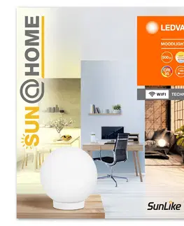 Inteligentní stolní lampy LEDVANCE SMART+ LEDVANCE SMART+ WiFi stolní lampa Sun@Home Moodlight glass CCT