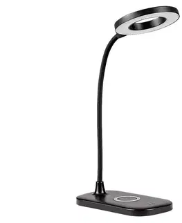 Lampy Rabalux Rabalux 74013 - LED Stmívatelná dotyková stolní lampa HARDIN LED/5W/5V černá 