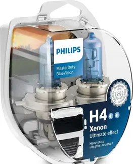 Autožárovky Philips H4 MasterDuty BlueVision 24V 13342MDBVS2