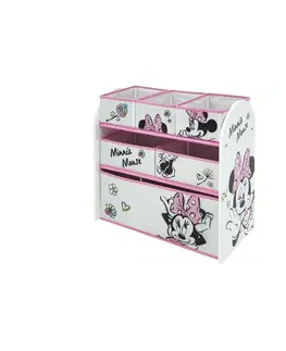 Boxy na hračky ARDITEX - Regál / organizér na hračky MINNIE MOUSE, WD13677