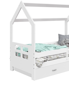 Postele Dětská postel SPECIOSA D3D 80x160, bílá