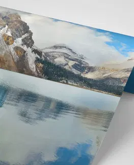 Samolepící tapety Samolepící fototapeta jezero poblíž nádherné hory