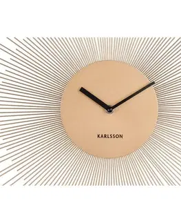 Hodiny Karlsson 5817GD  Designové nástěnné hodiny  pr. 45 cm
