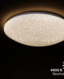 Stropní svítidla Briloner Stropní svítidlo LED Vipe, efekt hvězdné oblohy, 49 cm