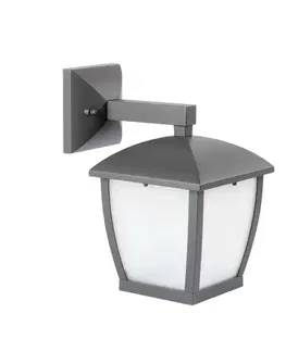 Rustikální venkovní nástěnná svítidla FARO MINI WILMA nástěnná lampa, tmavě šedá