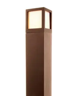 Stojací svítidla Light Impressions Deko-Light stojací svítidlo - Facado B 650 mm, 1x max. 20 W E27, hnědá 730501