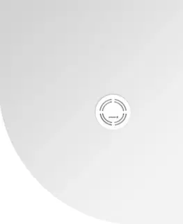 Sprchové vaničky POLYSAN FLEXIA vanička z litého mramoru čtvrtkruh, s možností úpravy rozměru, 120x90cm, R550, pravá 91391