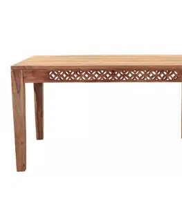 Jídelní stoly Jídelní stůl Mira 120x90 z indického masivu palisandr / sheesham