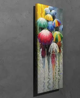 Obrazy Wallity Obraz na plátně Rainy day PC96 30x80 cm