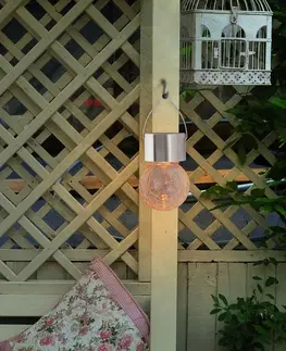 Zahradní lampy Rabalux 7850 solární dekorativní svítidlo Yola, s funkcí RGB