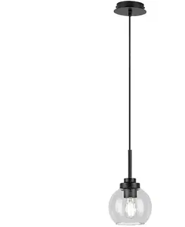 Svítidla Rabalux Rabalux 75006 - Koupelnový lustr na lanku TIRINA 1xE27/15W/230V černá IP44 
