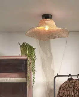 Stropní svítidla Good & Mojo GOOD & MOJO Ibiza stropní lampa Ø 50cm přírodní