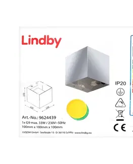 Svítidla Lindby Lindby - Nástěnné svítidlo NEHLE 1xG9/33W/230V 