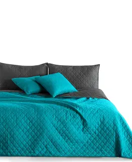 Přehozy Přehoz na postel DecoKing AXEL zelený, velikost 200x220