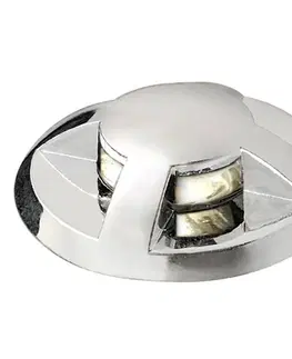 Nájezdová svítidla Konstsmide LED podlahový reflektor Mini sada 6ks vypouklý
