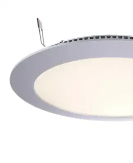 LED podhledová svítidla Light Impressions Deko-Light stropní vestavné svítidlo LED Panel 16 17-18V DC 13,00 W 2700 K 1260 lm stříbrná 565095