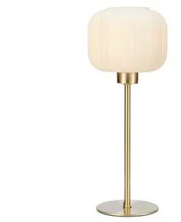 Lampy Markslöjd Markslöjd 108120 - Stolní lampa SOBER 1xE27/60W/230V mosaz 