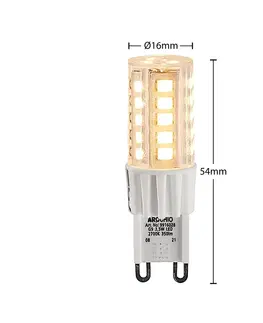 LED žárovky Arcchio Arcchio LED kolíková žárovka G9 3,5W 827 sada 6ks