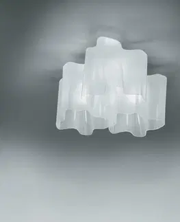Designová stropní svítidla Artemide LOGICO stropní 3X120° hedváb. povrch 0458020A