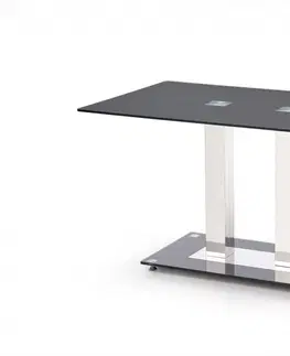 Jídelní stoly HALMAR Jídelní stůl Volt černý