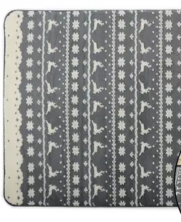 Koberce a koberečky Tutumi Koberec Clover Bergen šedý, velikost 160x230