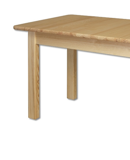 Jídelní stoly Rozkládací jídelní stůl PAHANG, 120-155x75x80 cm, masiv borovice, moření: …